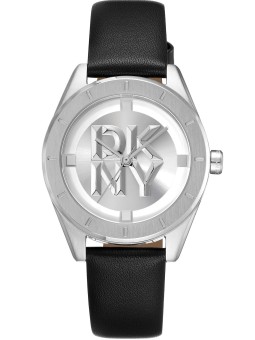 orologio donna DKNY DK1L016L0015 Ladies Watch Chambers Midi Black 34mm 5ATM