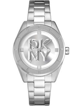 orologio donna DKNY DK1L016M0045 Ladies Watch Chambers Midi Silver 34mm 5ATM