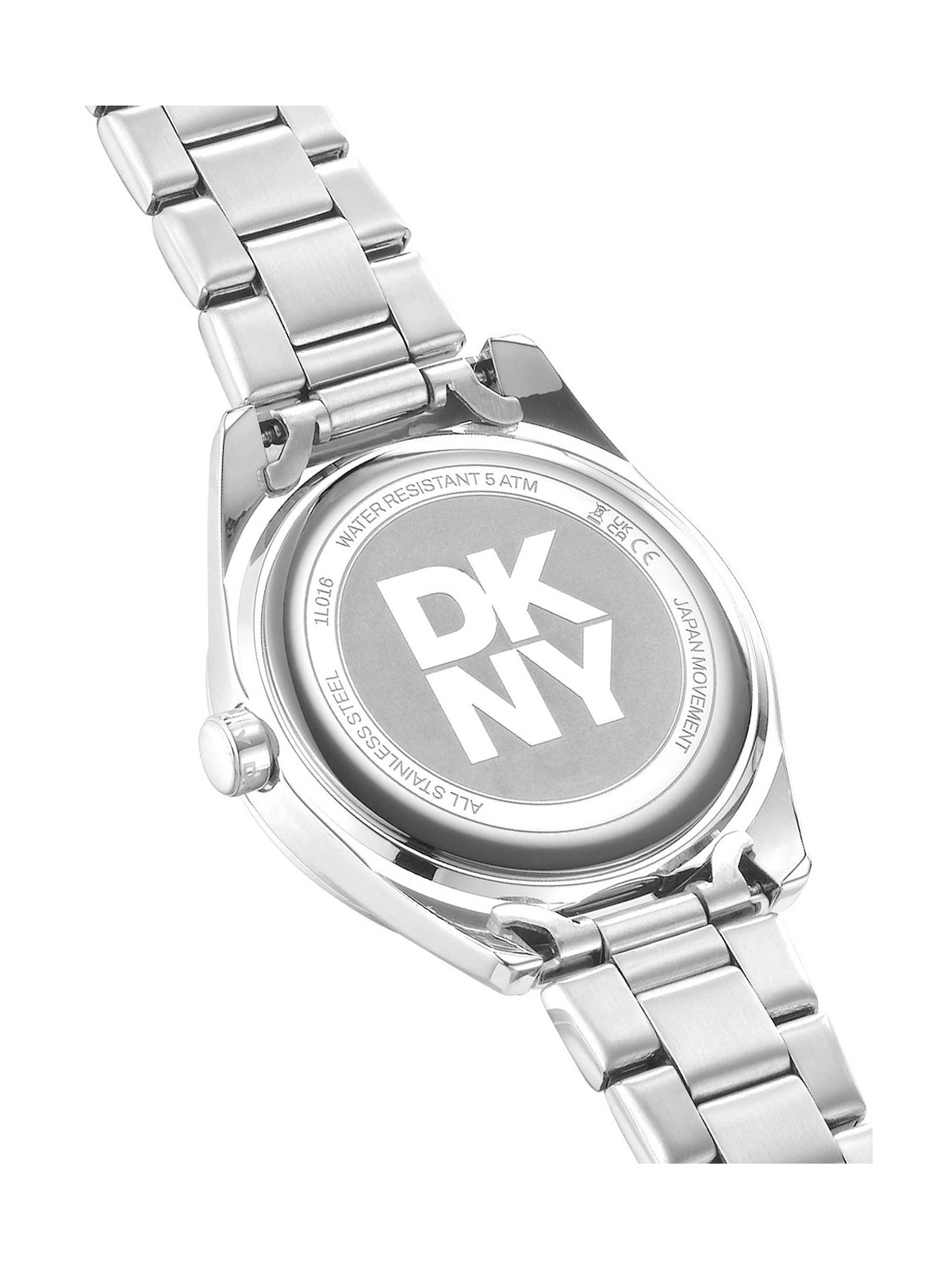 orologio donna DKNY DK1L016M0045 Ladies Watch Chambers Midi Silver 34mm 5ATM