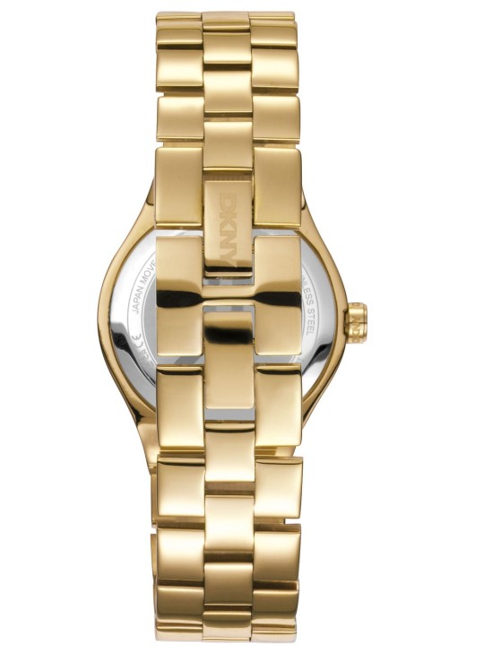 orologio donna DKNY DK1L026M0035 Ladies Watch Parsons Midi Gold 30mm 5ATM