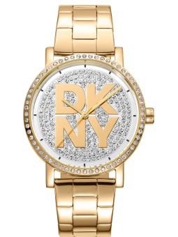 orologio donna DKNY DK1L035M0215 Ladies Watch Soho Logo Gold 36mm 5ATM