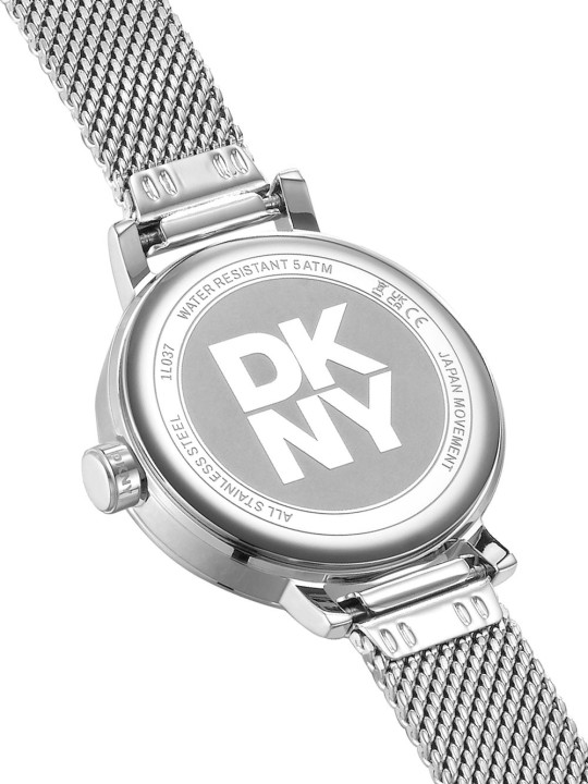 orologio donna DKNY DK1L037M0015 Ladies Watch Soho Mini Silver 36mm 5ATM