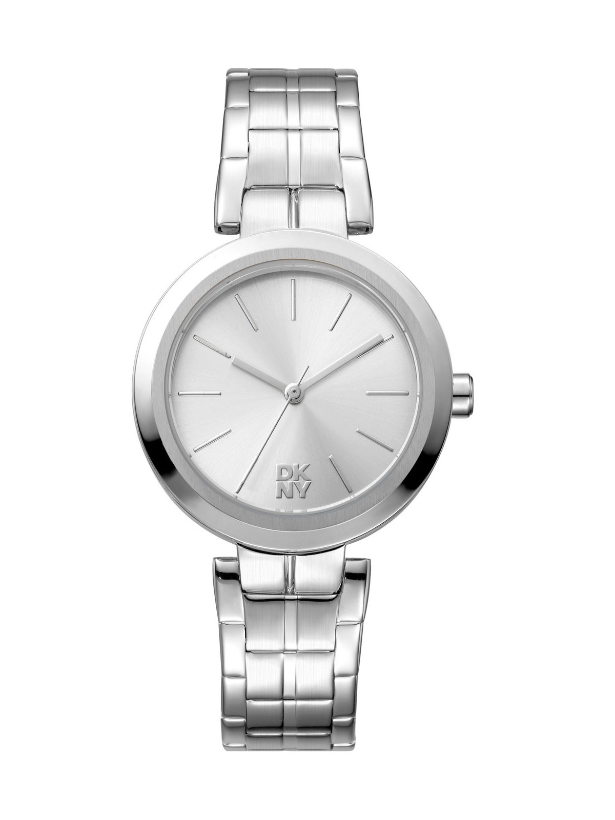 orologio donna DKNY DK1L045M0035 Ladies Watch Downtown Midi Silver 32mm 5ATM