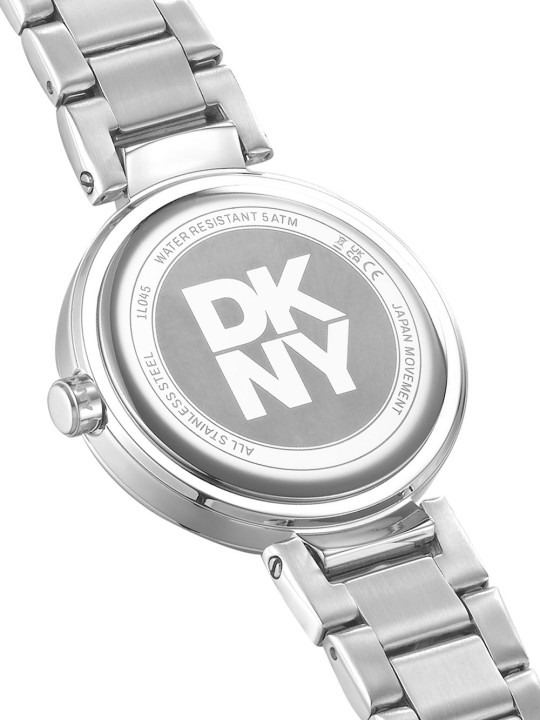 orologio donna DKNY DK1L045M0035 Ladies Watch Downtown Midi Silver 32mm 5ATM