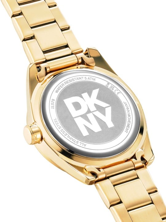 orologio donna DKNY DK1L078M0025 Ladies Watch Chambers Multi Glitz Gold 36mm 5ATM