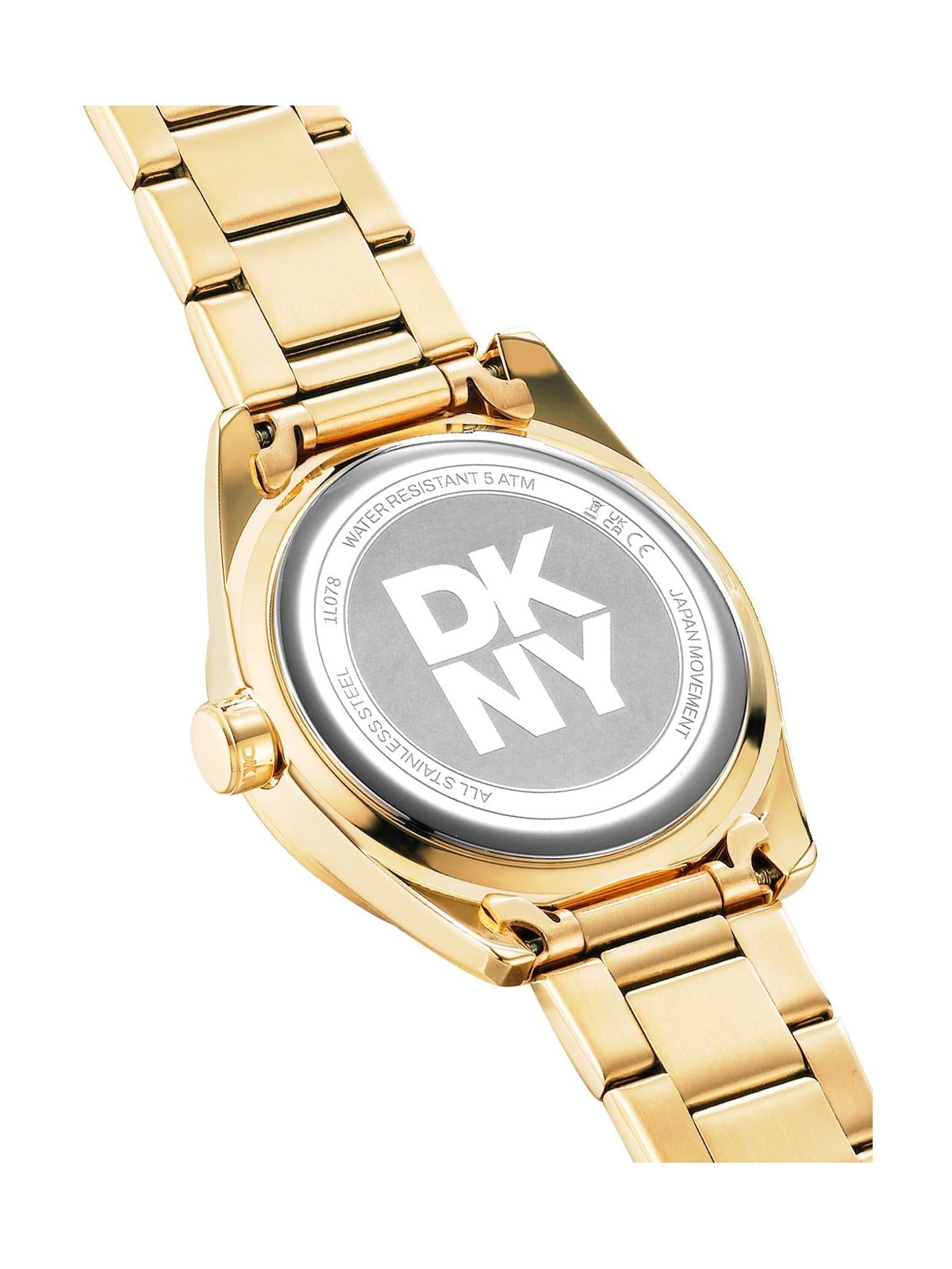 orologio donna DKNY DK1L078M0025 Ladies Watch Chambers Multi Glitz Gold 36mm 5ATM
