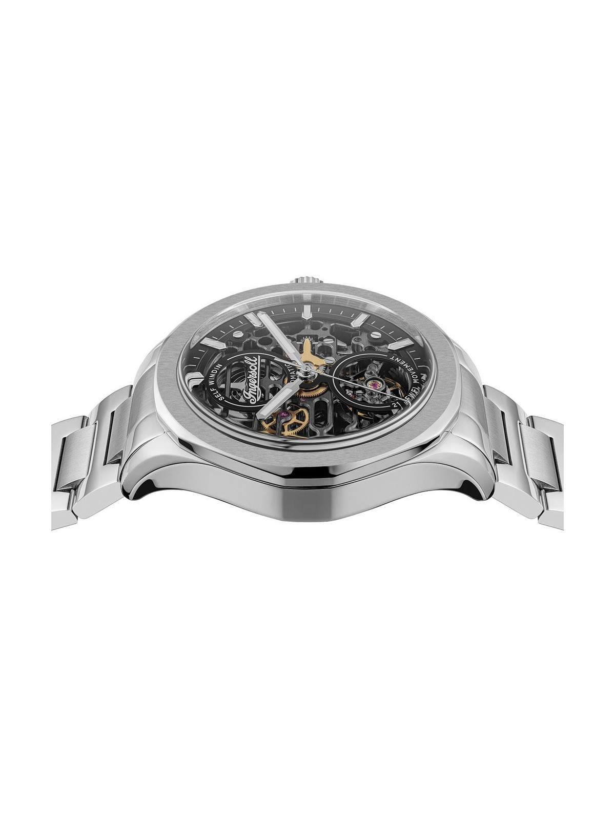 orologio uomo Ingersoll I16701 Mens Watch Ingersoll Bronc Automatic 44mm 5ATM