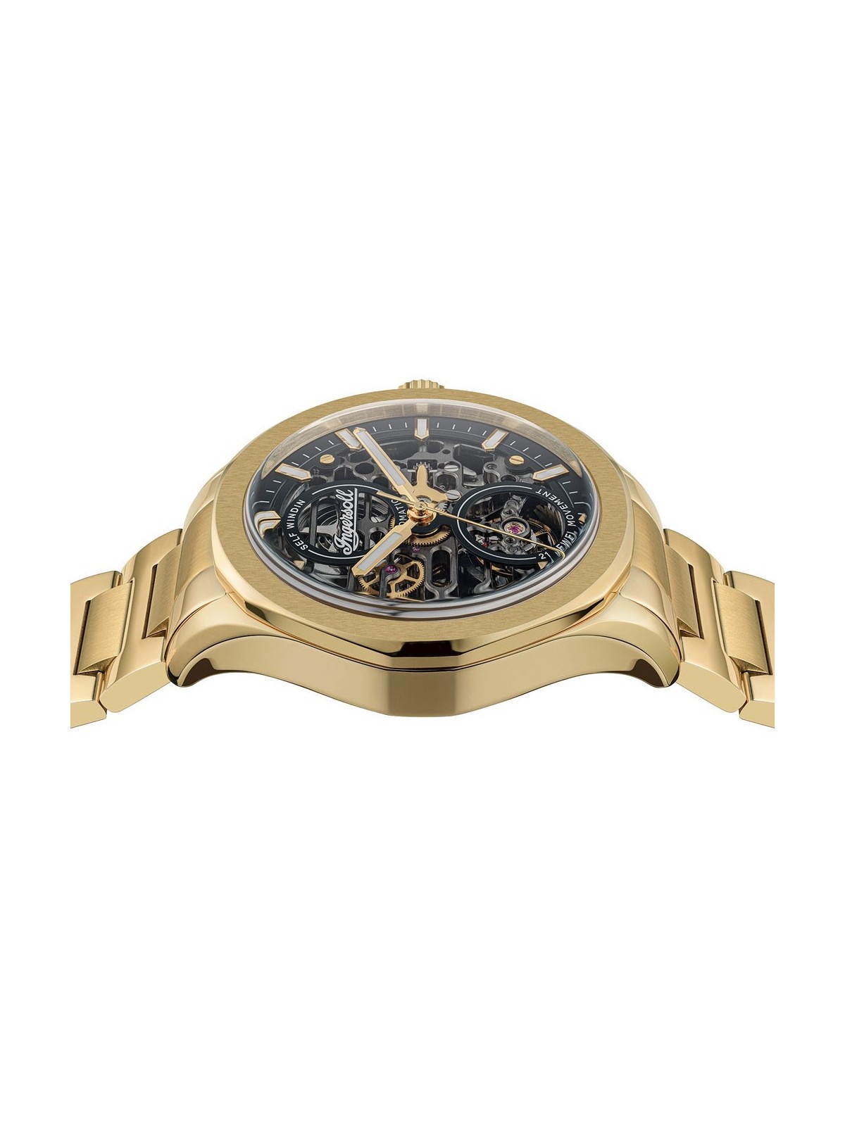 orologio uomo Ingersoll I16702 Mens Watch Ingersoll Bronc Automatic 44mm 5ATM