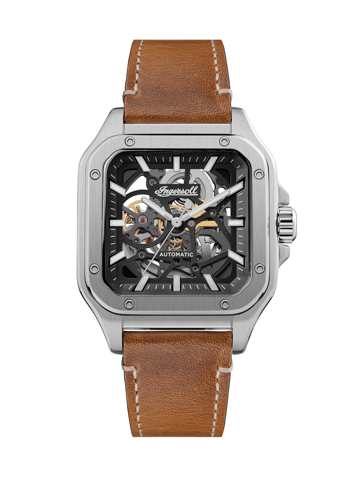 orologio uomo Ingersoll I14503 Mens Watch Ingersoll Ollie Automatic 45mm 5ATM