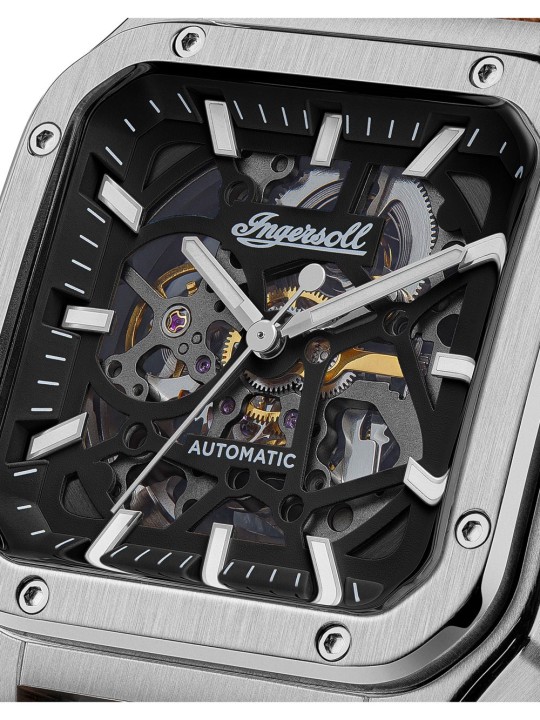 orologio uomo Ingersoll I14503 Mens Watch Ingersoll Ollie Automatic 45mm 5ATM