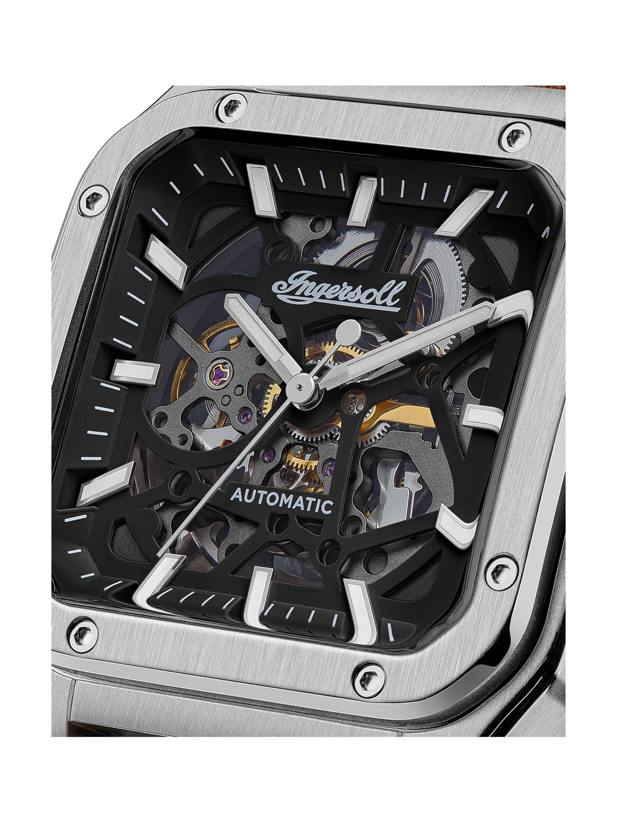 orologio uomo Ingersoll I14503 Mens Watch Ingersoll Ollie Automatic 45mm 5ATM