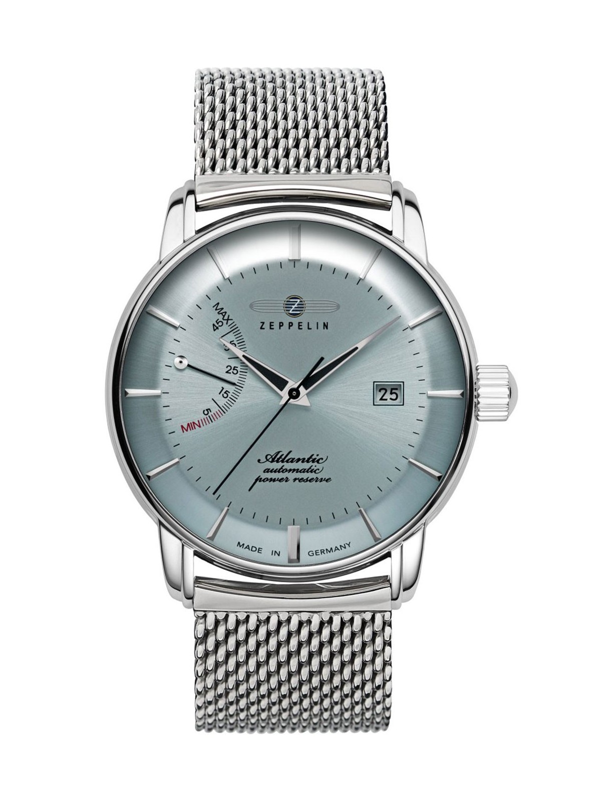 orologio uomo Zeppelin 8462M-6 Mens Watch Atlantic Automatic 42mm 5ATM