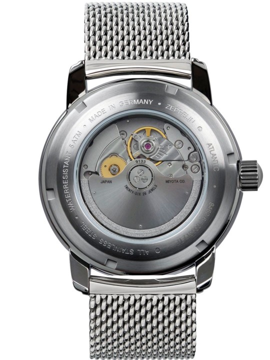 orologio uomo Zeppelin 8462M-6 Mens Watch Atlantic Automatic 42mm 5ATM