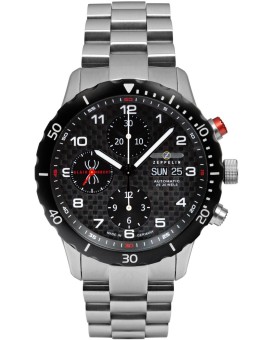 orologio uomo Zeppelin 7216M-2 Mens Watch Alain Robert Automatic Chrono Limited 42mm 10 ATM