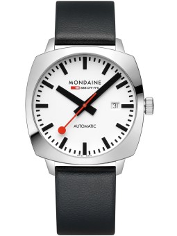 orologio uomo Mondaine MSL.3961B.LBV Mens Watch Cushion Automatic 39mm 10ATM