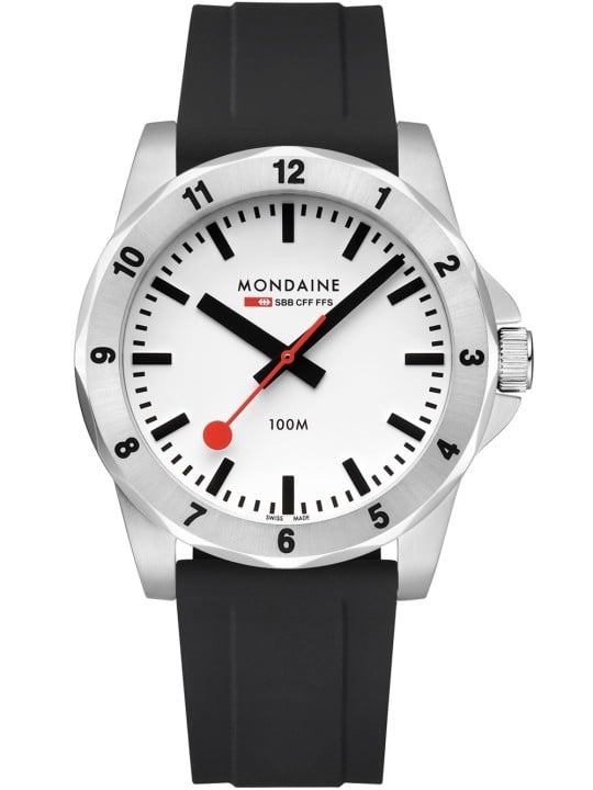 orologio uomo Mondaine MSN.4211B.RB Mens Watch Numeri 42mm 10ATM
