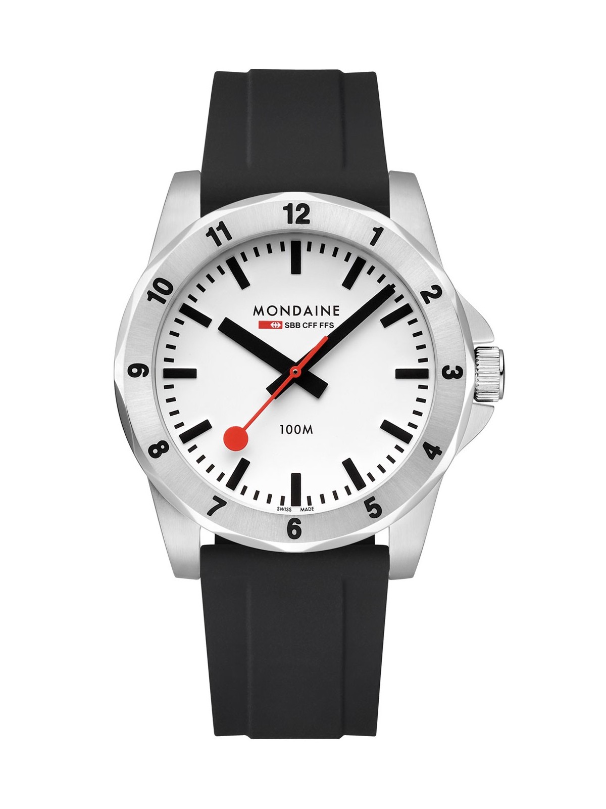 orologio uomo Mondaine MSN.4211B.RB Mens Watch Numeri 42mm 10ATM