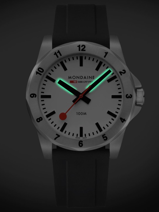orologio uomo Mondaine MSN.4211B.RB Mens Watch Numeri 42mm 10ATM
