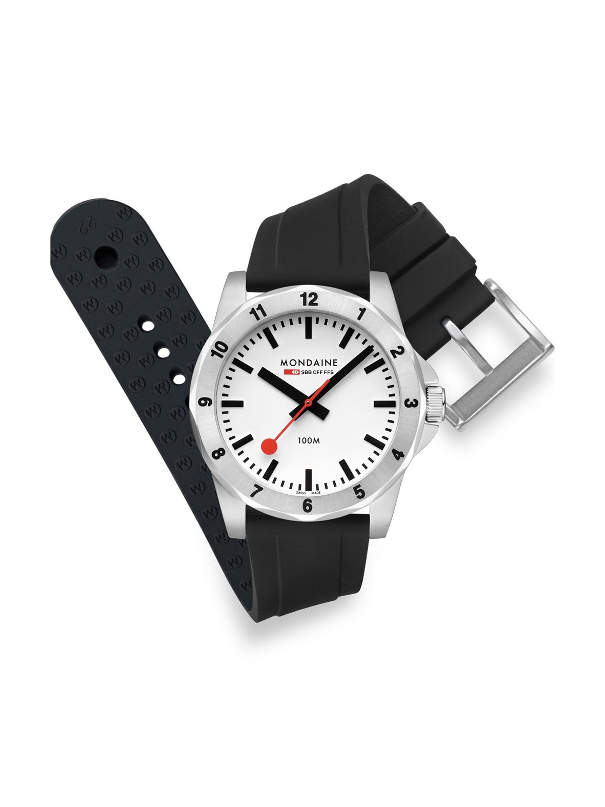 orologio uomo Mondaine MSN.4211B.RB Mens Watch Numeri 42mm 10ATM