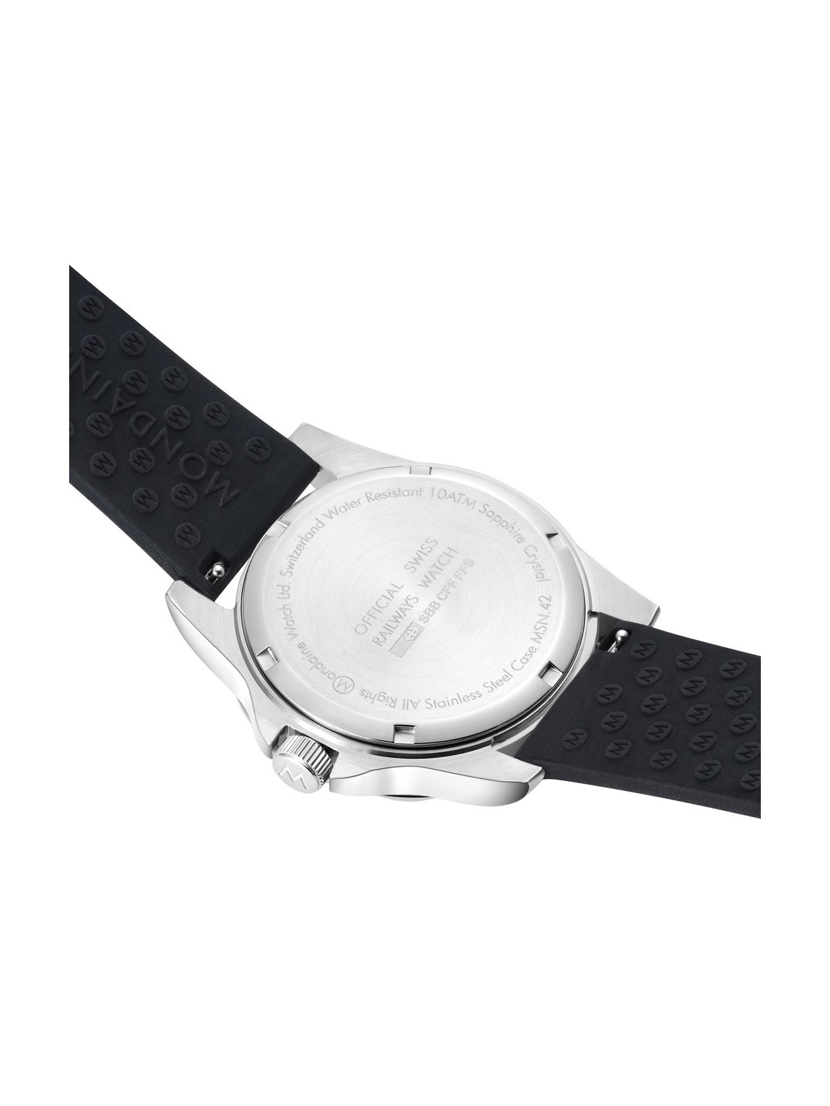 orologio uomo Mondaine MSN.4211B.RB Mens Watch Numeri 42mm 10ATM