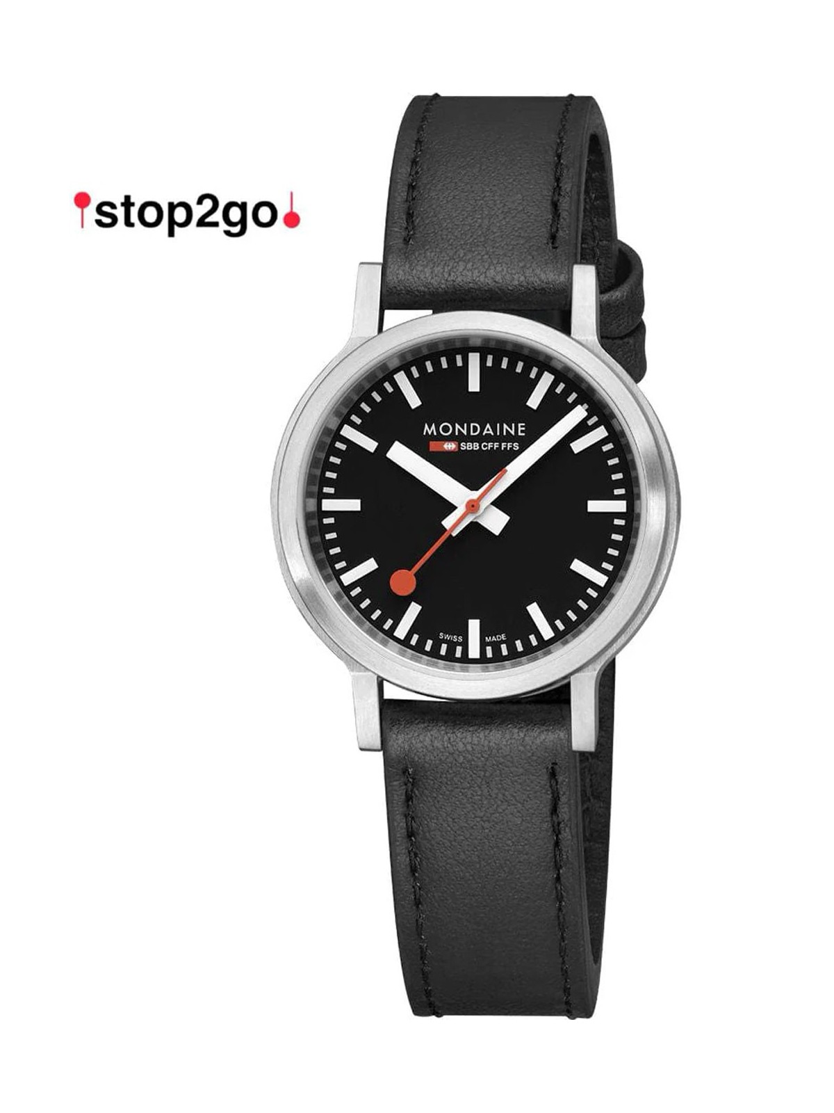 orologio donna Mondaine MST.34020.LBV.SET Ladies Watch Stop2go 34mm 3ATM