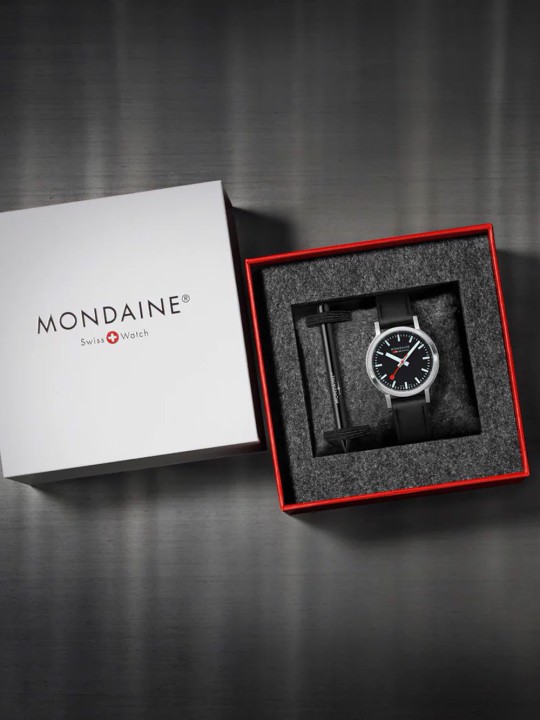 orologio donna Mondaine MST.34020.LBV.SET Ladies Watch Stop2go 34mm 3ATM