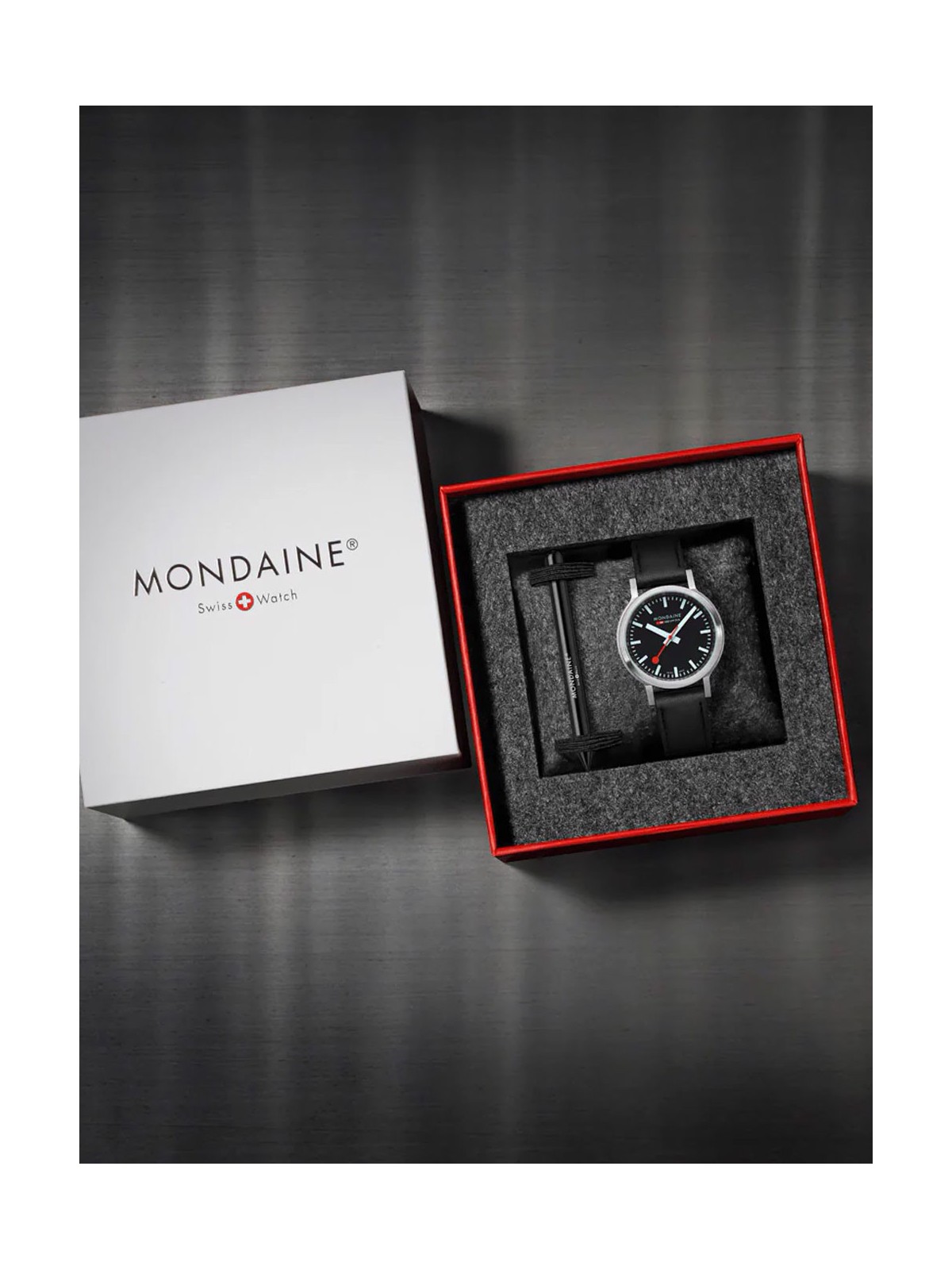 orologio donna Mondaine MST.34020.LBV.SET Ladies Watch Stop2go 34mm 3ATM