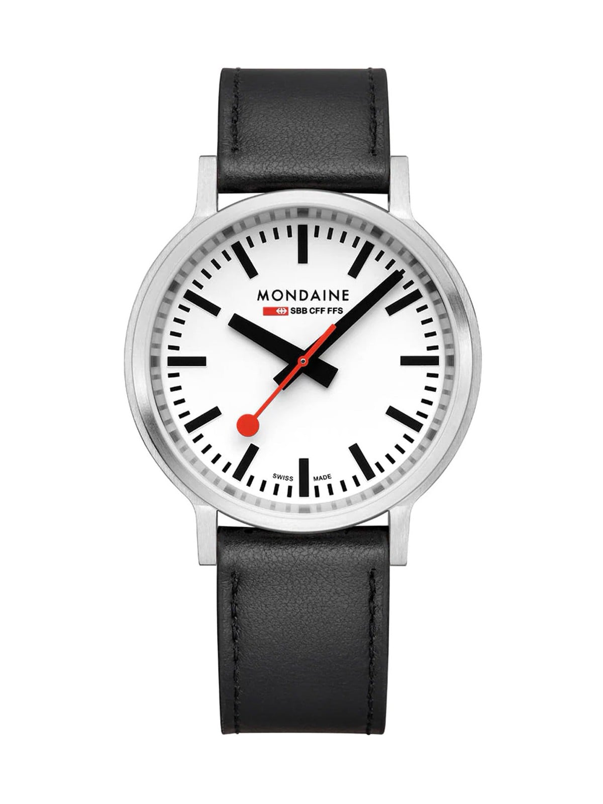 orologio uomo Mondaine MST.4101B.LBV.2SE Mens Watch Stop2go 41mm 3ATM