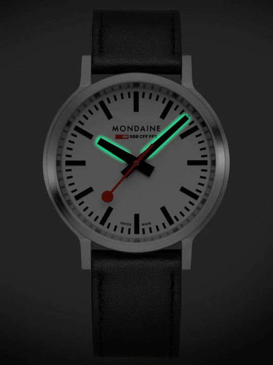 orologio uomo Mondaine MST.4101B.LBV.2SE Mens Watch Stop2go 41mm 3ATM