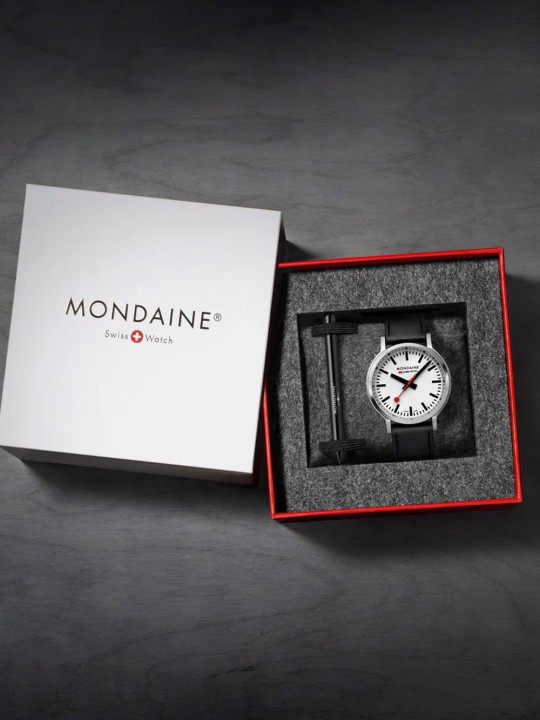 orologio uomo Mondaine MST.4101B.LBV.2SE Mens Watch Stop2go 41mm 3ATM