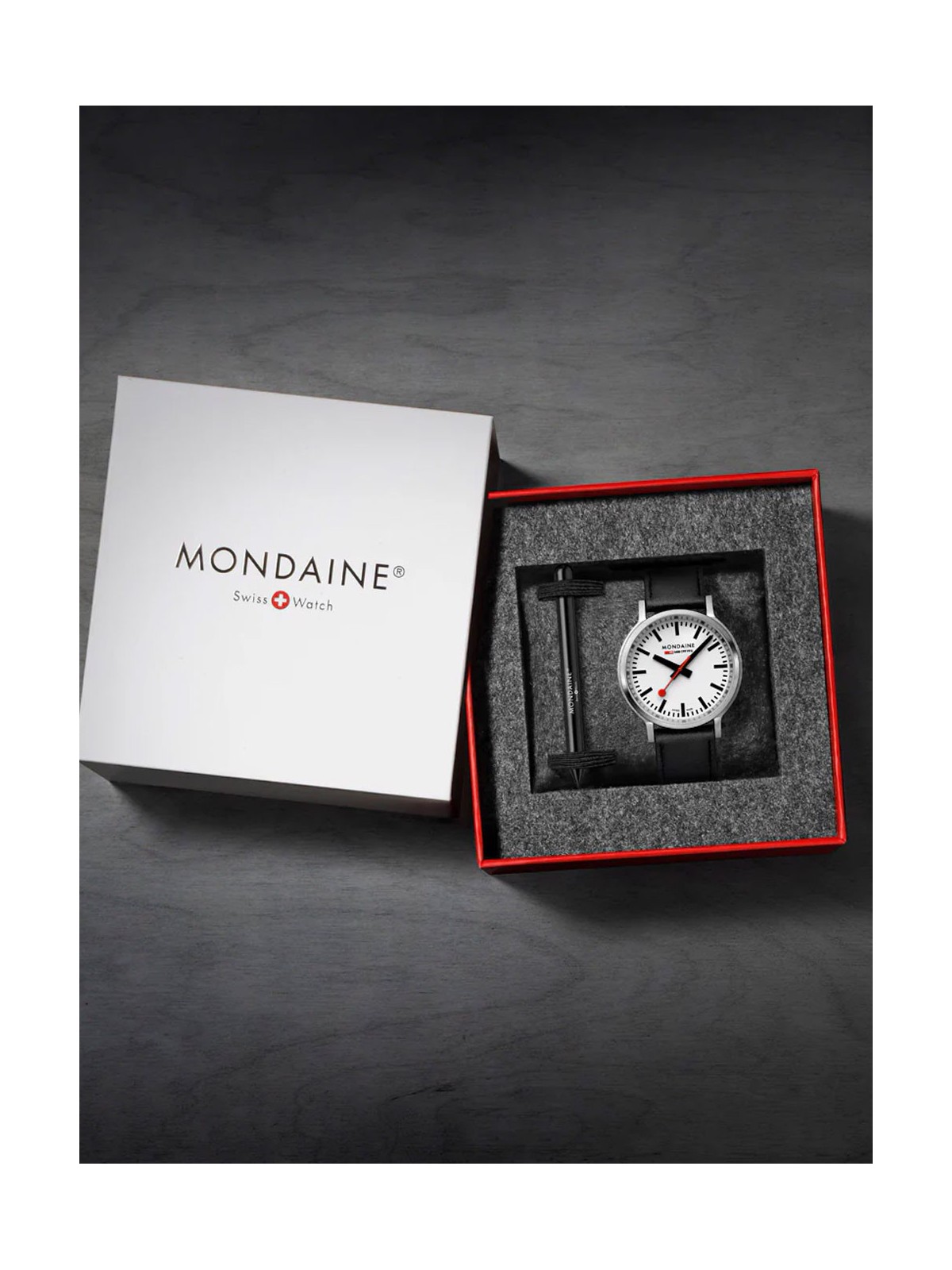 orologio uomo Mondaine MST.4101B.LBV.2SE Mens Watch Stop2go 41mm 3ATM