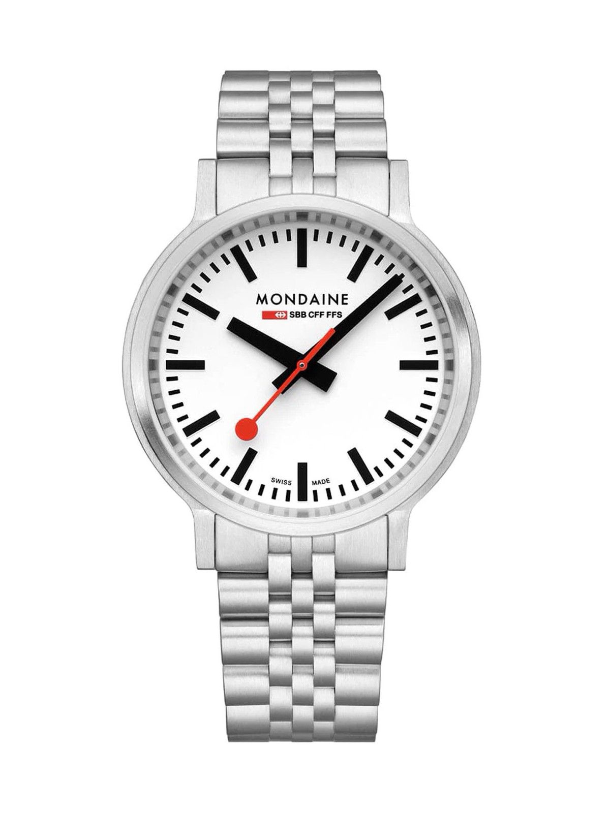 orologio uomo Mondaine MST.4101B.SJ.2SE Mens Watch Stop2go 41mm 3ATM