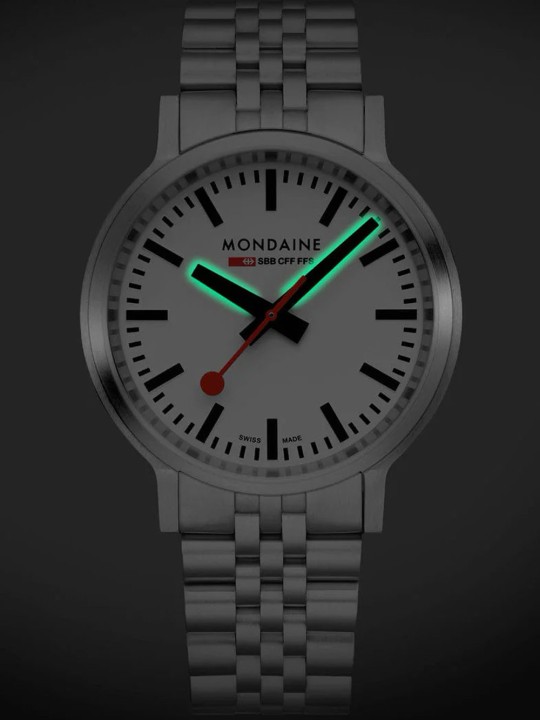 orologio uomo Mondaine MST.4101B.SJ.2SE Mens Watch Stop2go 41mm 3ATM