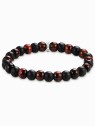 bracciale donna Thomas Sabo A2196-806-7-L19 Unisex Bracelet Obsidian and red tigers eye