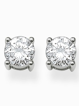 orecchini donna Thomas Sabo H1739-051-14 Stud earrings white stone Ladies