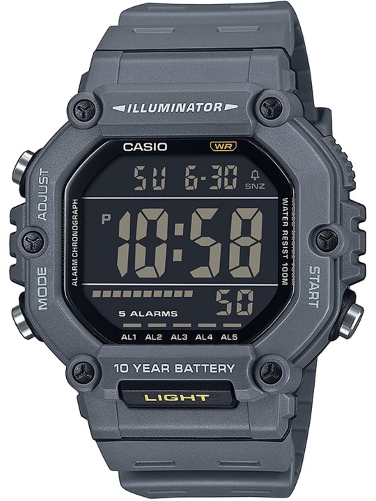 orologio uomo Casio AE-1600H-8BVEF Mens Watch Timeless Collection 50mm 10ATM