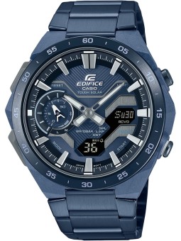 orologio uomo Casio ECB-2200CB-2AEF Mens Watch Edifice Sospensione Solar 48mm 10ATM