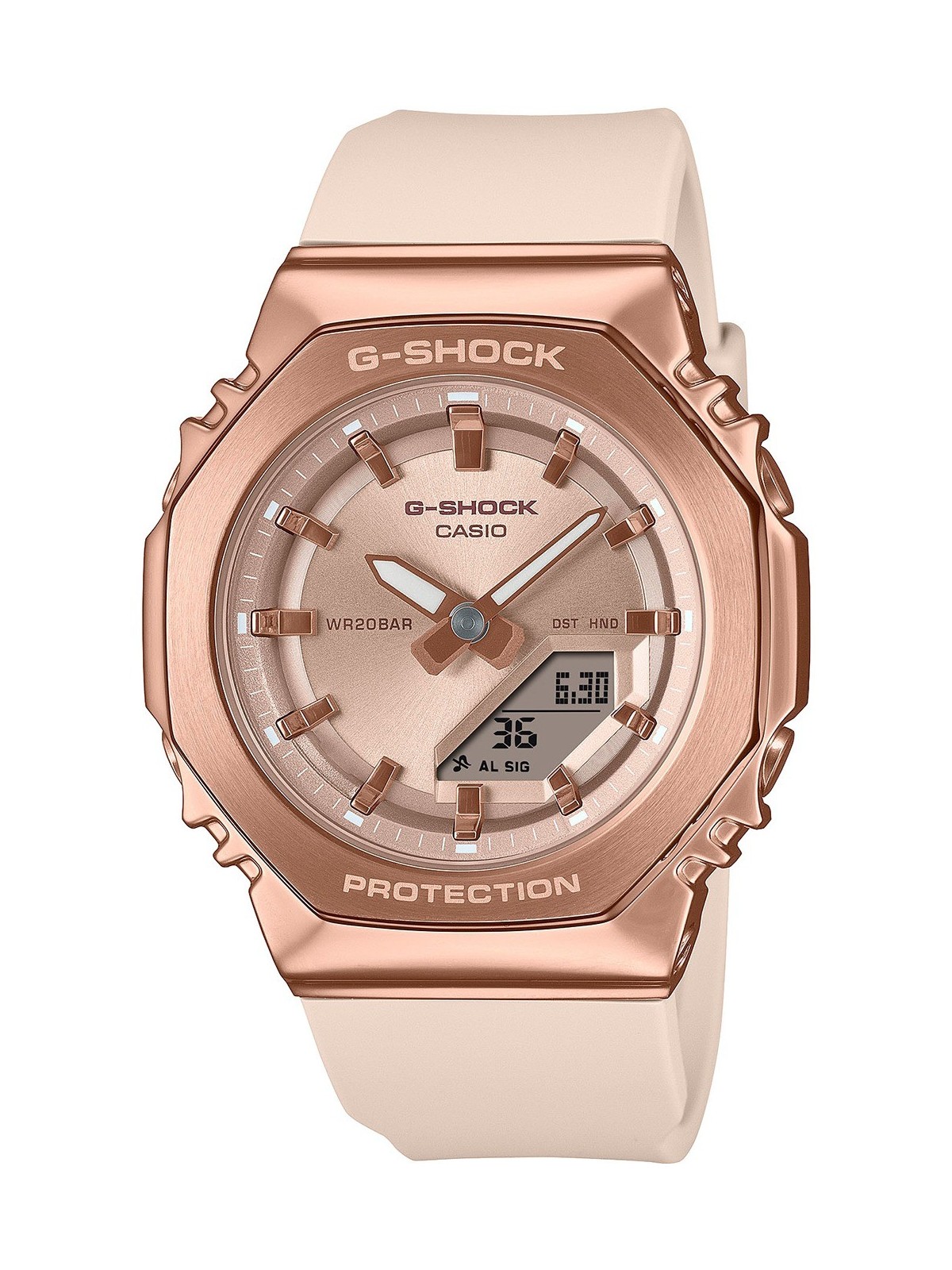 orologio donna Casio GM-S2110PG-4AER Ladies Watch G-Shock GM-S-Serie 40mm 20ATM