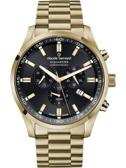 orologio uomo Claude Bernard 10222-37JM-NID Mens Watch Aquarider Chronograph 44mm 20ATM