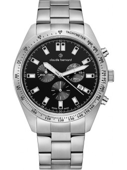 orologio uomo Claude Bernard 10247-3M-NIN Mens Watch ST50 Chronograph 44mm 5ATM