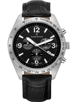 orologio uomo Claude Bernard 10247-3C-NB Mens Watch ST50 Chronograph 44mm 5ATM