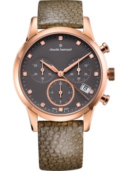 orologio donna Claude Bernard 10231-37R-TAPR1 Ladies Watch Classic Chronograph 35mm 5ATM