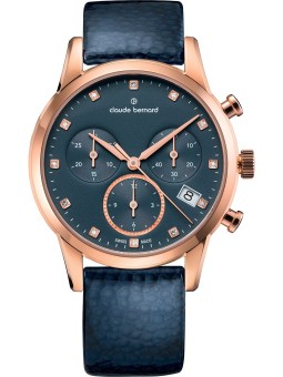 orologio donna Claude Bernard 10231-37R-BUIPR1 Ladies Watch Classic Chronograph 35mm 5ATM