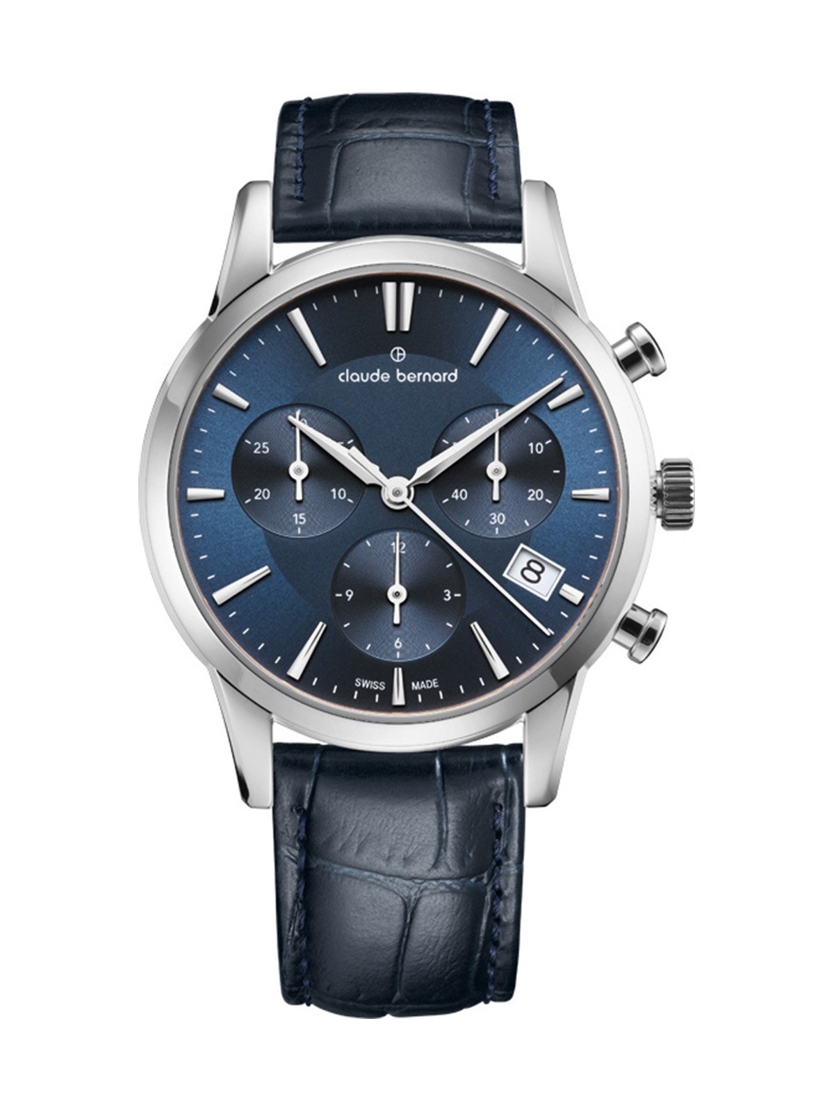 orologio donna Claude Bernard 10231-3-BUIN Ladies Watch Classic Chronograph 35mm 5ATM