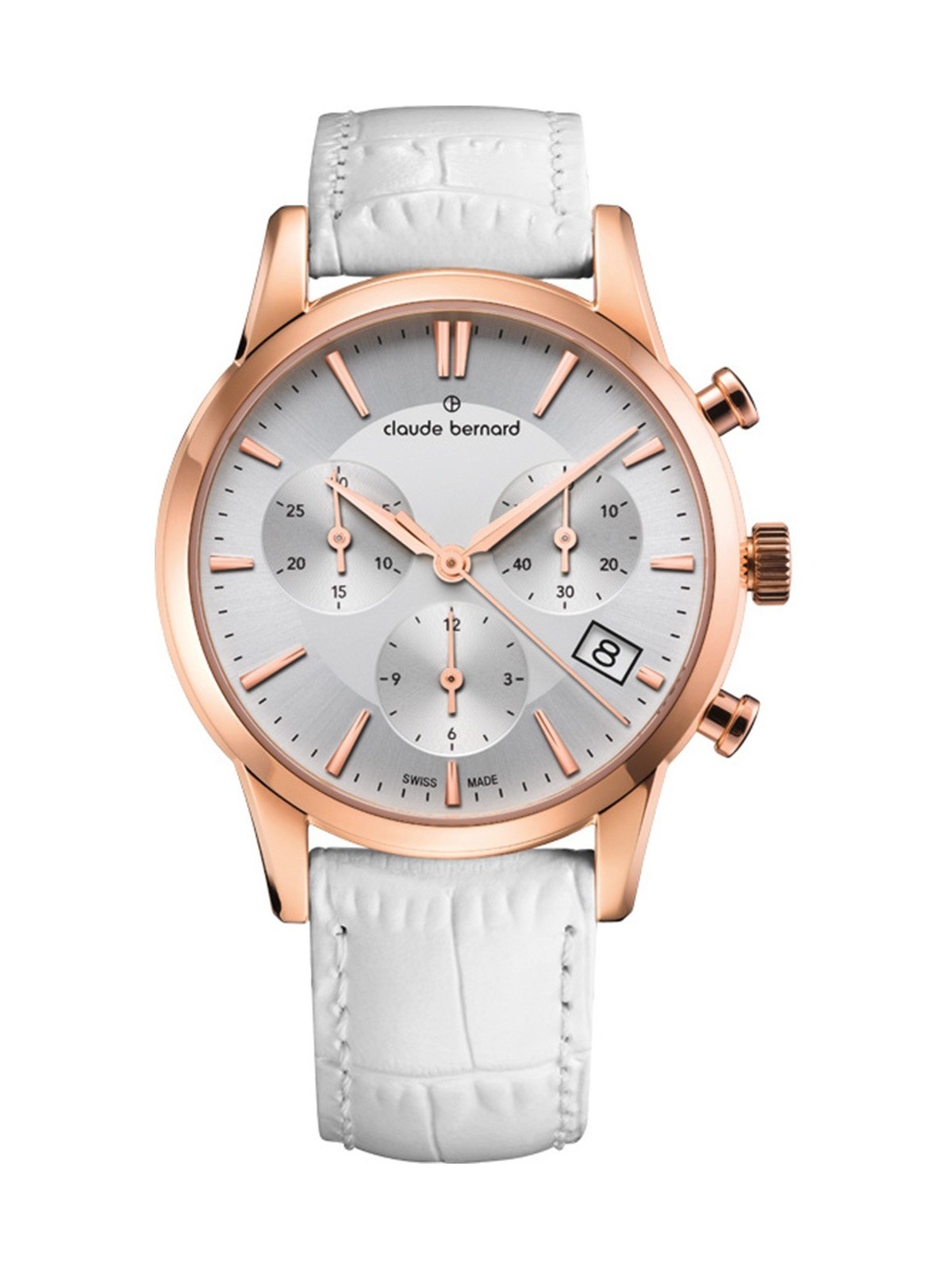 orologio donna Claude Bernard 10231-37R-AIR Ladies Watch Classic Chronograph 35mm 5ATM