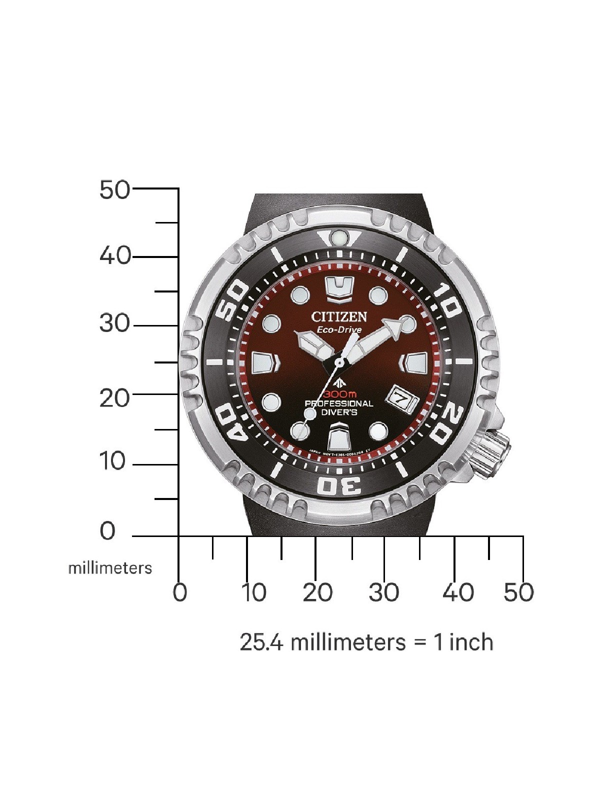 orologio uomo Citizen BN1024-01Z Mens Watch Promaster Prof. Diver Solar 46mm 30ATM