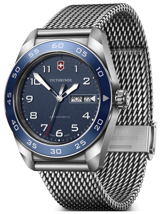 orologio uomo Victorinox 242042 Mens Watch Swiss Army 42mm 10ATM