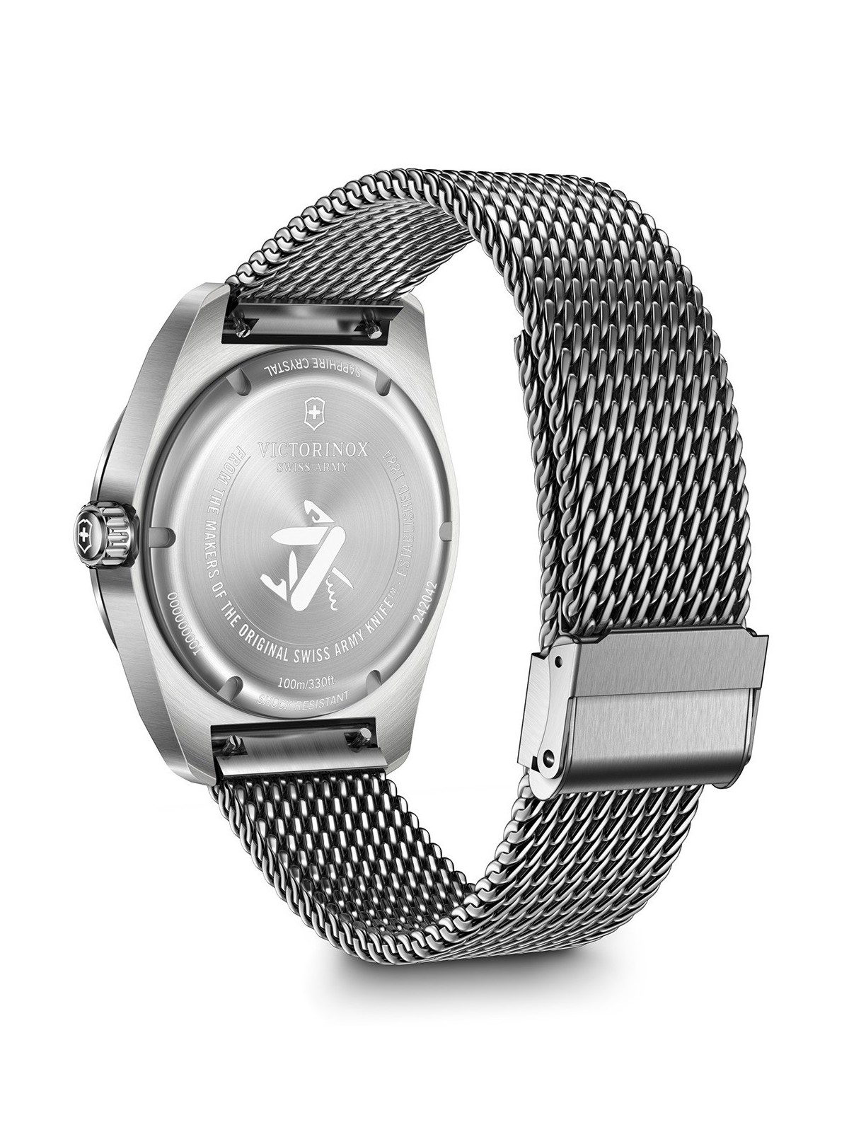 orologio uomo Victorinox 242042 Mens Watch Swiss Army 42mm 10ATM