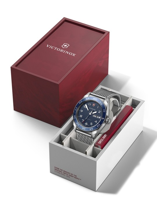 orologio uomo Victorinox 242042 Mens Watch Swiss Army 42mm 10ATM