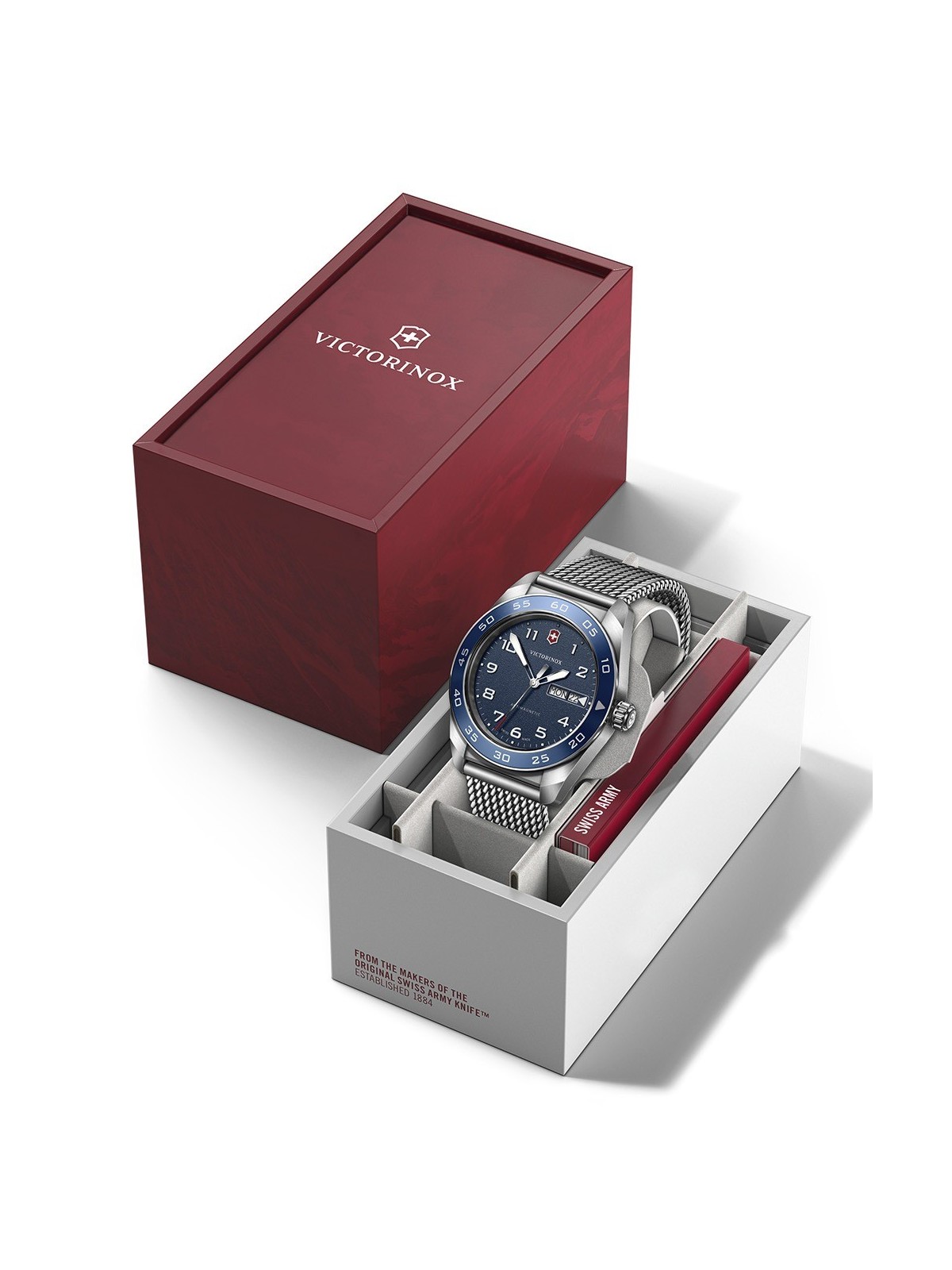 orologio uomo Victorinox 242042 Mens Watch Swiss Army 42mm 10ATM
